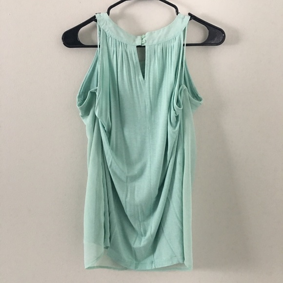 Design History Mint Beaded Top 🖤SALE🖤 - Picture 2 of 2